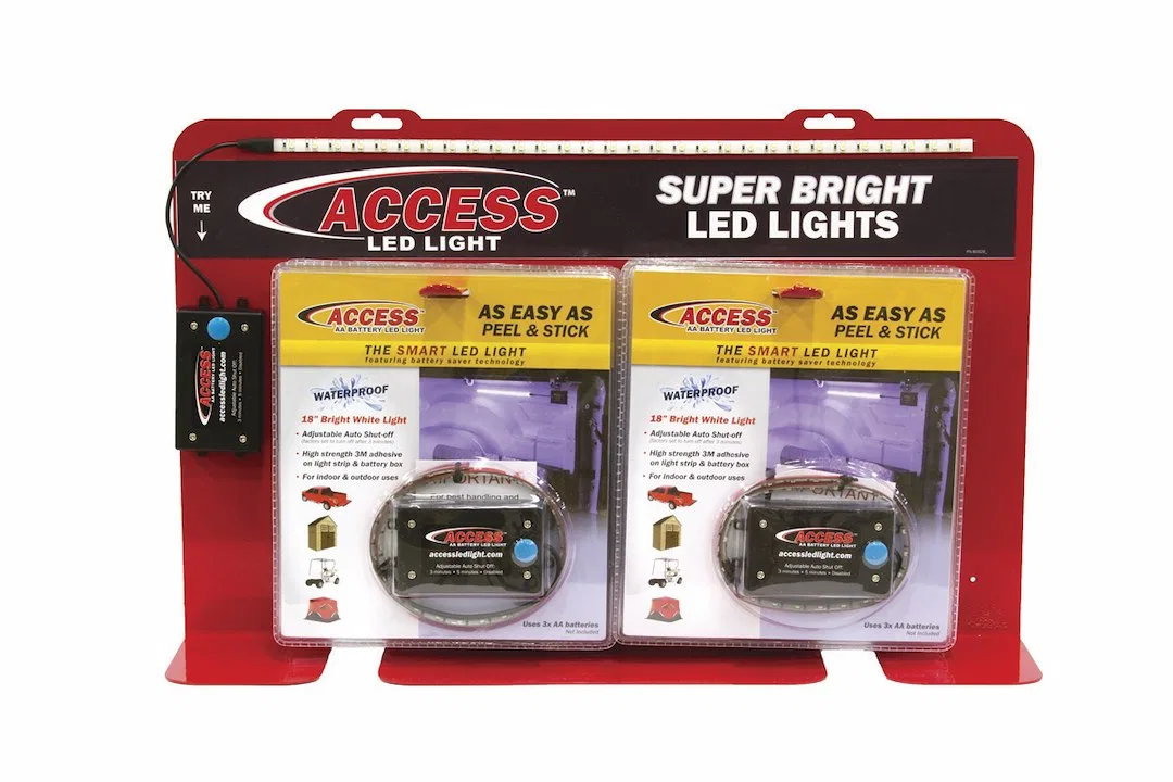 80913 – ACCESS Point Of Purchase Display, 18 Inch LED Light Merchandizer With Six Lights Part Number 80312 And Displa...